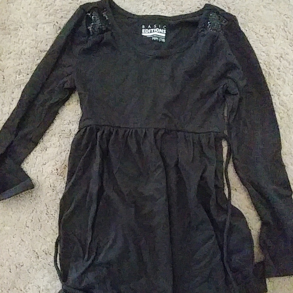 Girls Basic Edition Long Sleeved Shirt